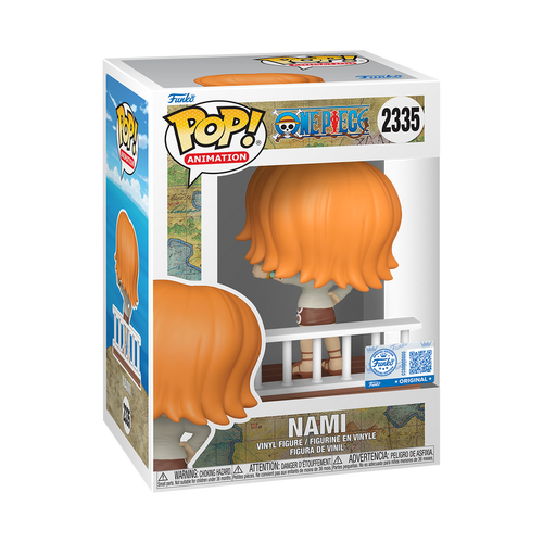 Funko Pop! Animation: One Piece - Nami Going Merry #2335 - Entertainment Earth Exclusive