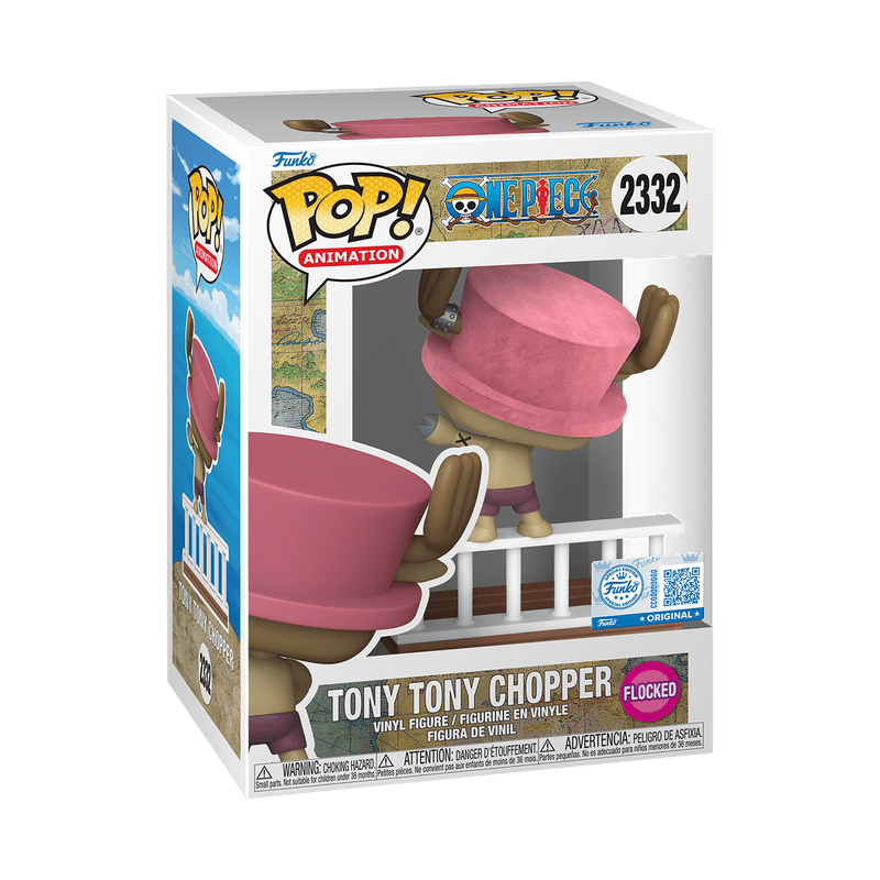 Funko Pop! Animation: One Piece - Tony Tony Chopper Going Merry Flocked 2332 - Entertainment Earth Exclusive - Fundom