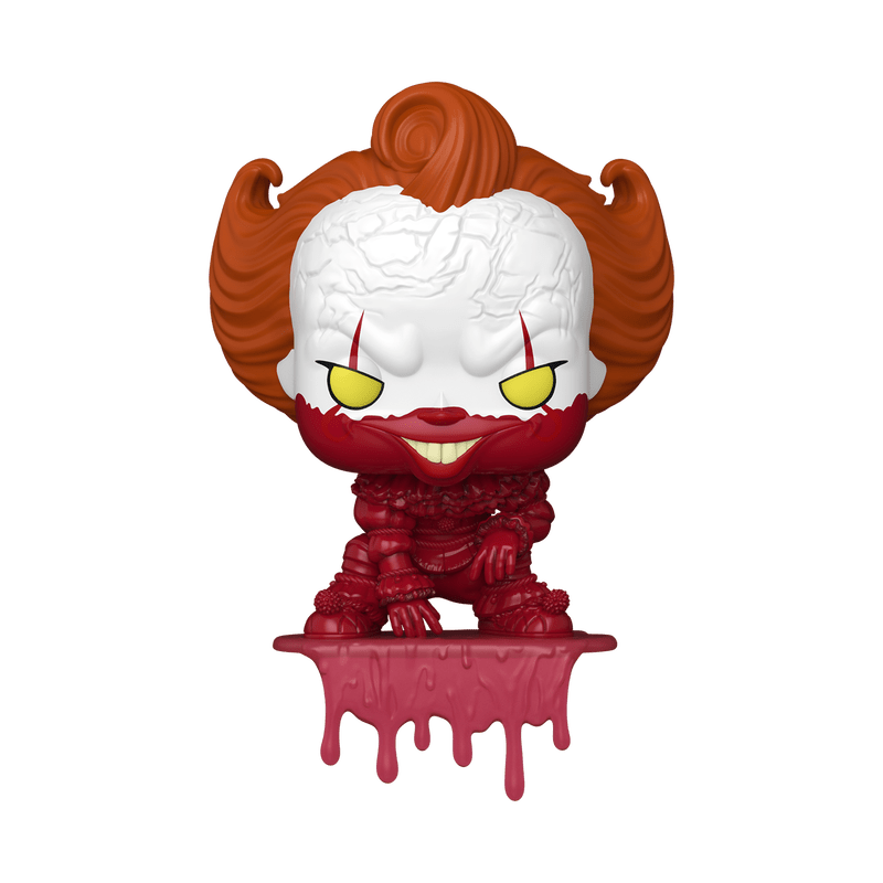 Funko Pop! Television: IT: Welcome to Derry - Pennywise Shelf Sitter 1866 Entertainment Earth Exclusive - Fundom