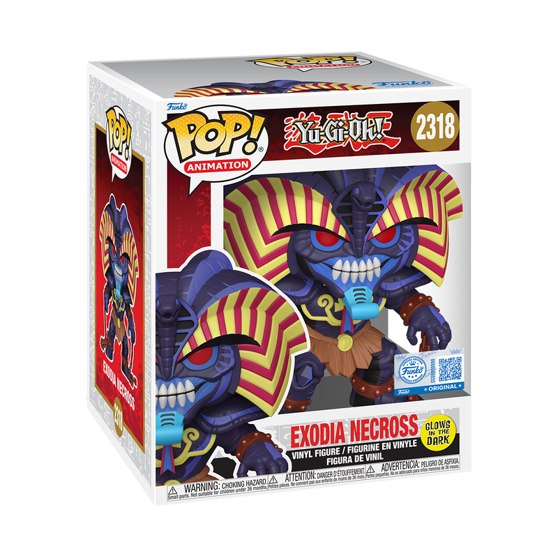 Funko Pop! Super: Yu-Gi-Oh! - Exodia Necross Glow-in-the-Dark #2318 EVend Exclusive
