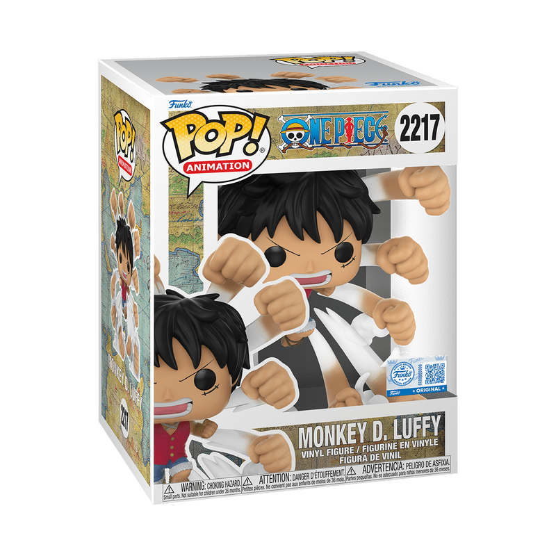 Funko Pop! Premium: One Piece - Monkey D. Luffy Gum Gum Gatling 2217 Chrono Toys Exclusive - Fundom