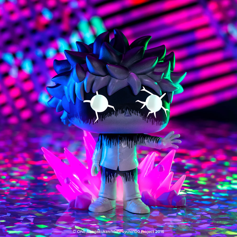 Funko Pop! Animation: Mob Psycho 100 - Mob with Aura Glow-in-the-Dark 2406 Entertainment Earth Exclusive - Image 4 - Fundom