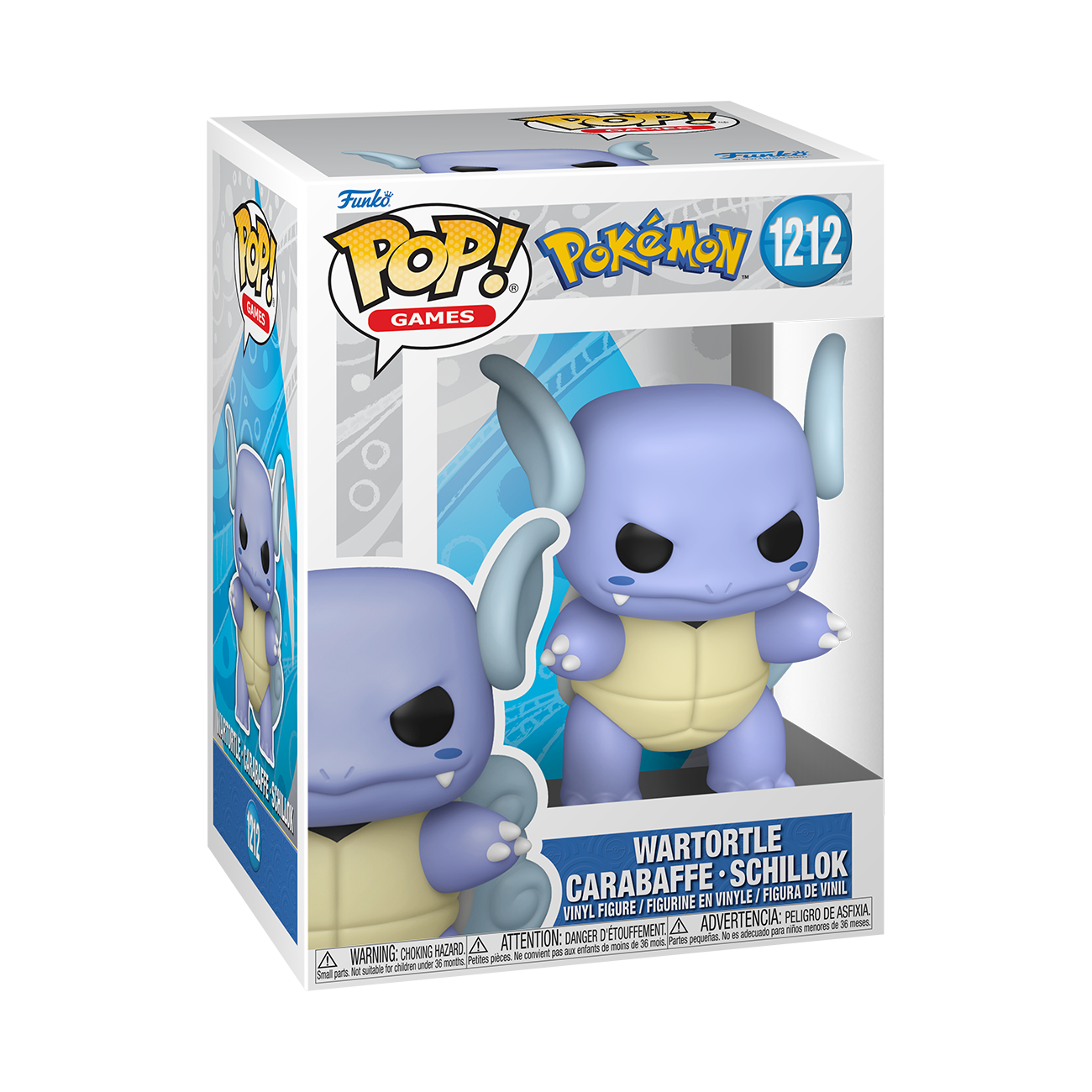 Funko Pop! Games: Pokemon - Wartortle #1212