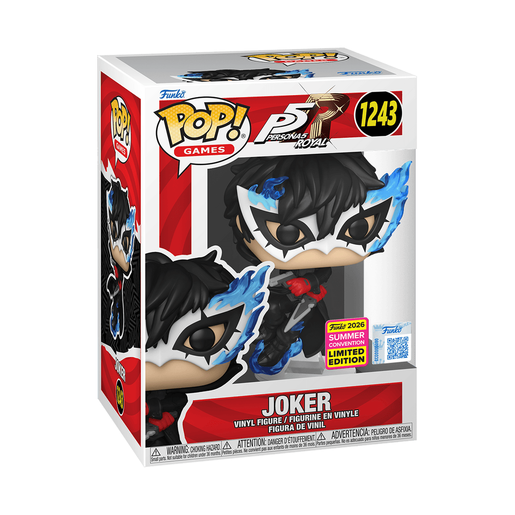 Funko Pop! Games: Persona 5 Royal - Joker Leaping 1243 2026 Summer Convention Exclusive - Fundom