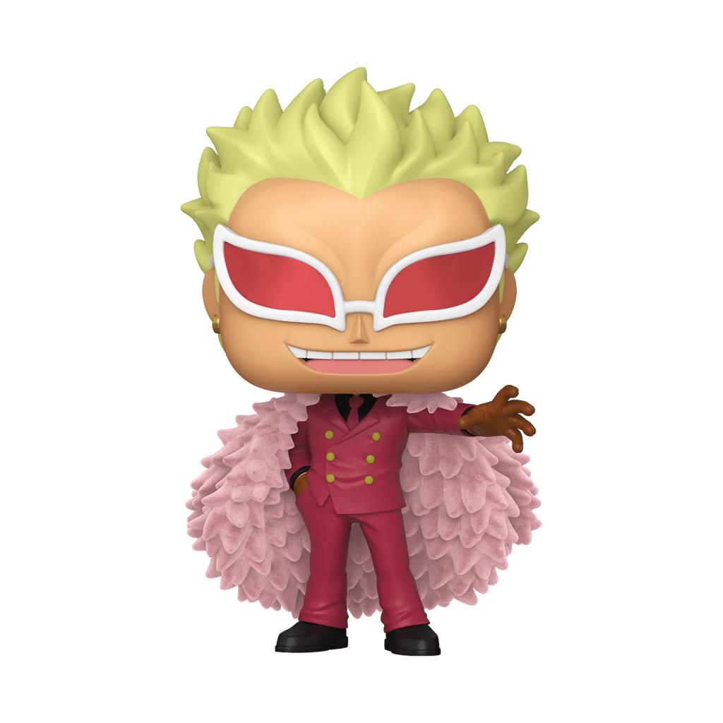 Funko Pop! Animation: One Piece - Donquixote Doflamingo Flocked 2327 2026 Summer Convention Exclusive - Fundom