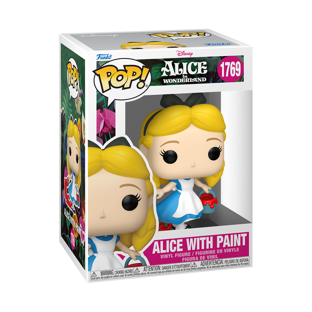Funko Pop! Disney: Alice in Wonderland - Alice with Paint #1769