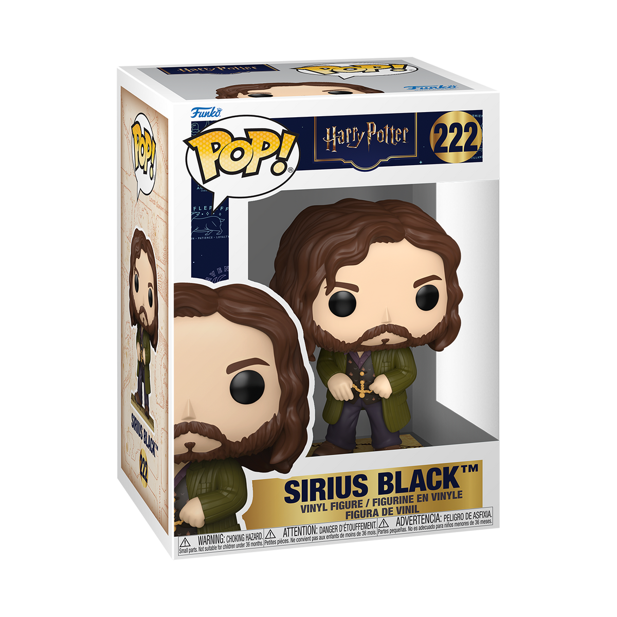 Funko Pop! Movies: Harry Potter - Sirius Black Marauder's Map #222