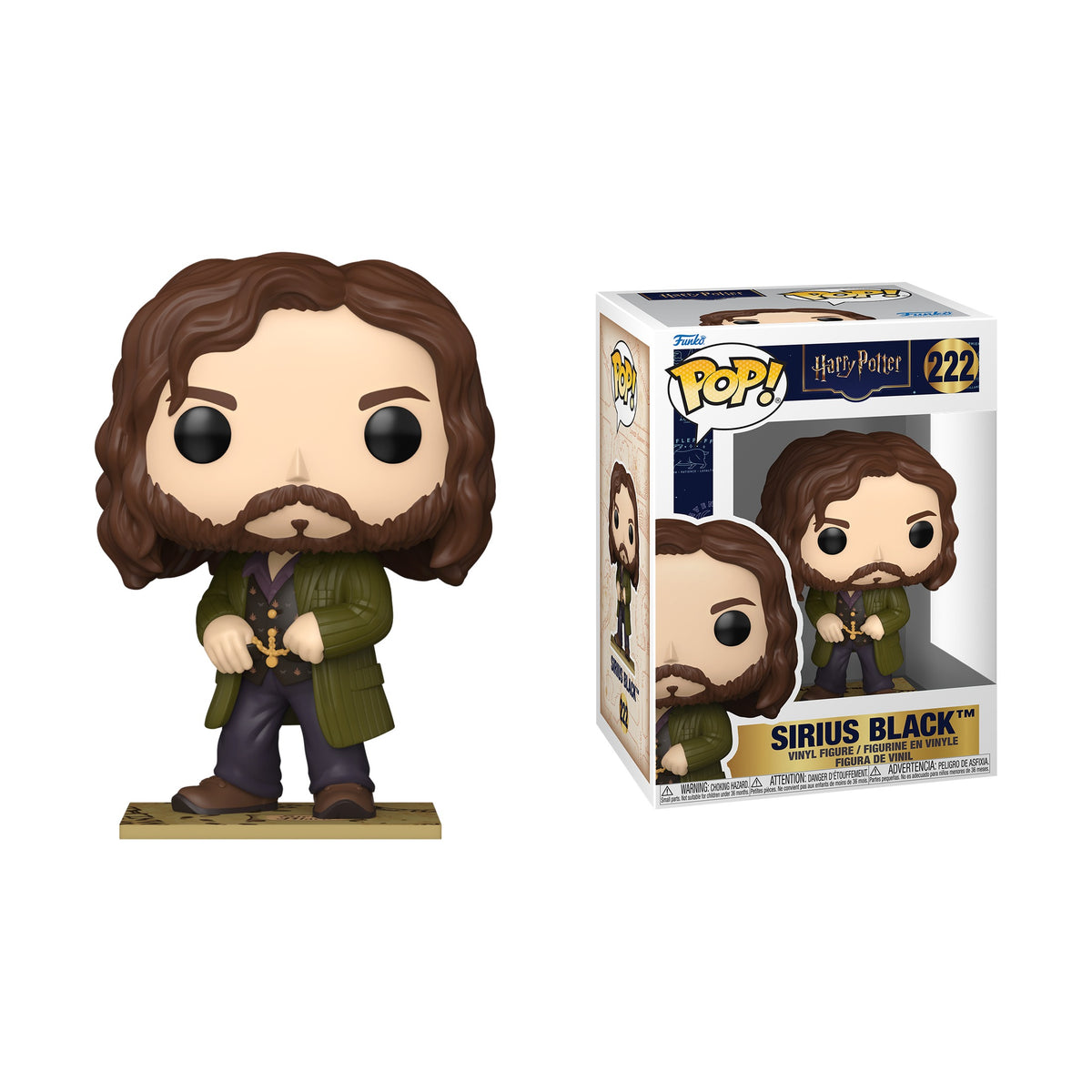 Funko Pop! Movies: Harry Potter - Sirius Black Marauder's Map #222
