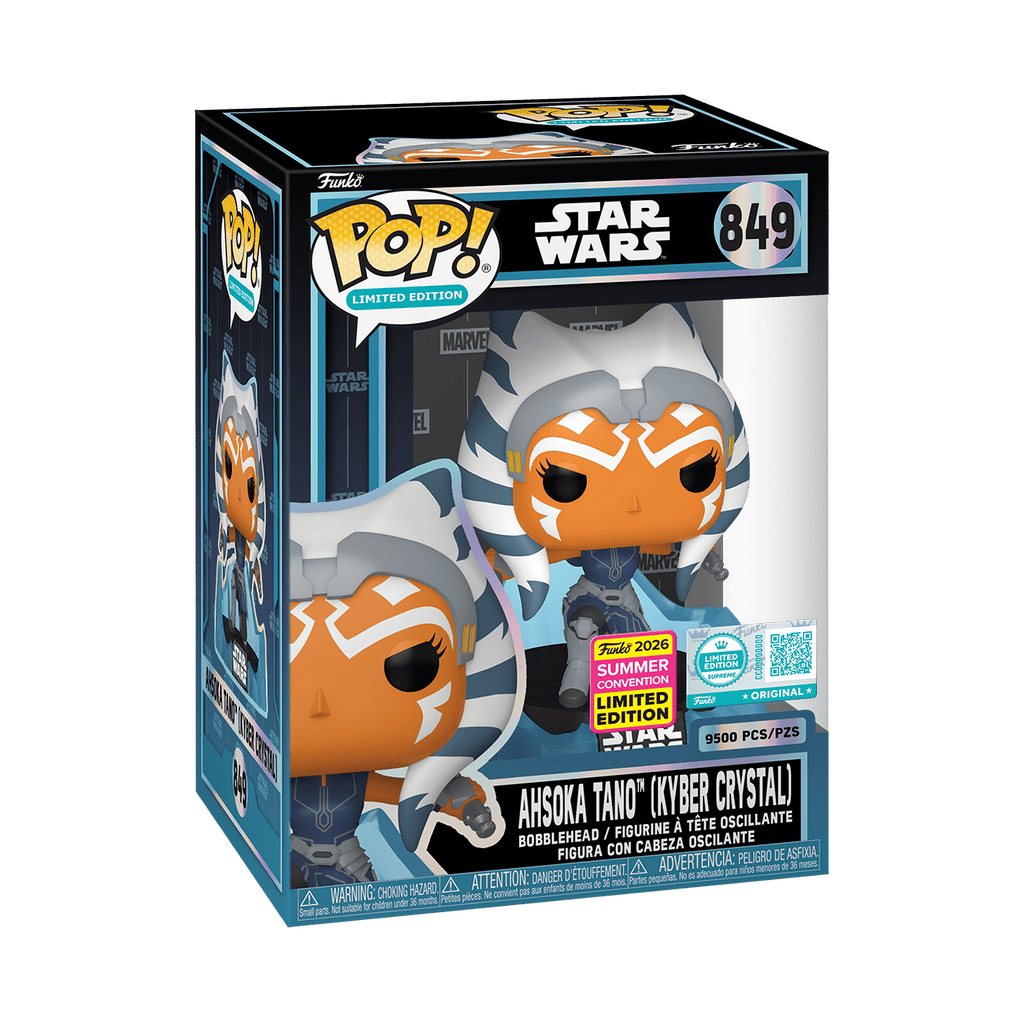 Funko Pop! Star Wars: Ahsoka Tano Kyber Crystal 849 2026 Summer Convention Limited Edition - Fundom