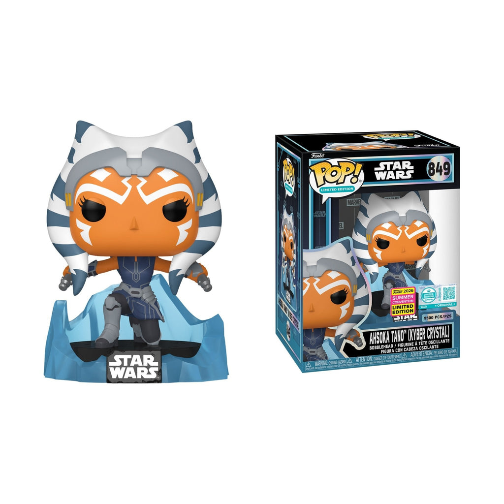 Funko Pop! Star Wars: Ahsoka Tano Kyber Crystal 849 2026 Summer Convention Limited Edition - Fundom