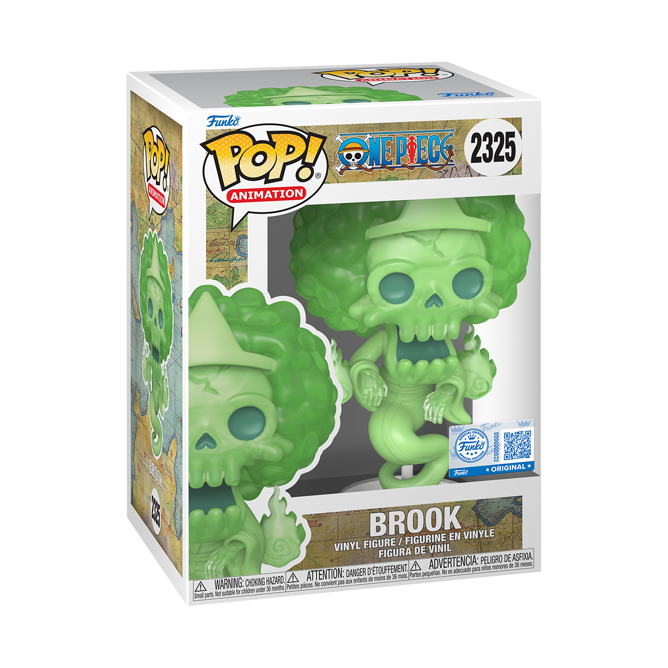 Funko Pop! Animation: One Piece - Brook #2325 Chalice Collectibles Exclusive