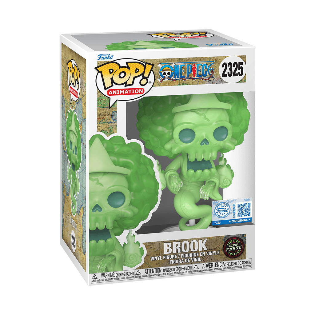 Funko Pop! Animation: One Piece - Brook Glow in the Dark 2325 Chalice Collectibles Exclusive Chase - Fundom