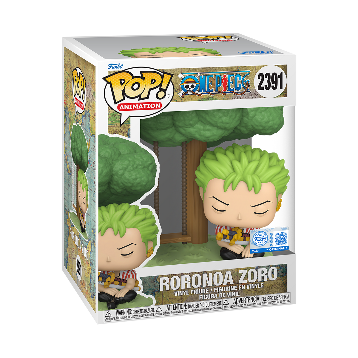 Funko Pop! Premium: One Piece - Roronoa Zoro Sleeping #2391 Amazon Exclusive