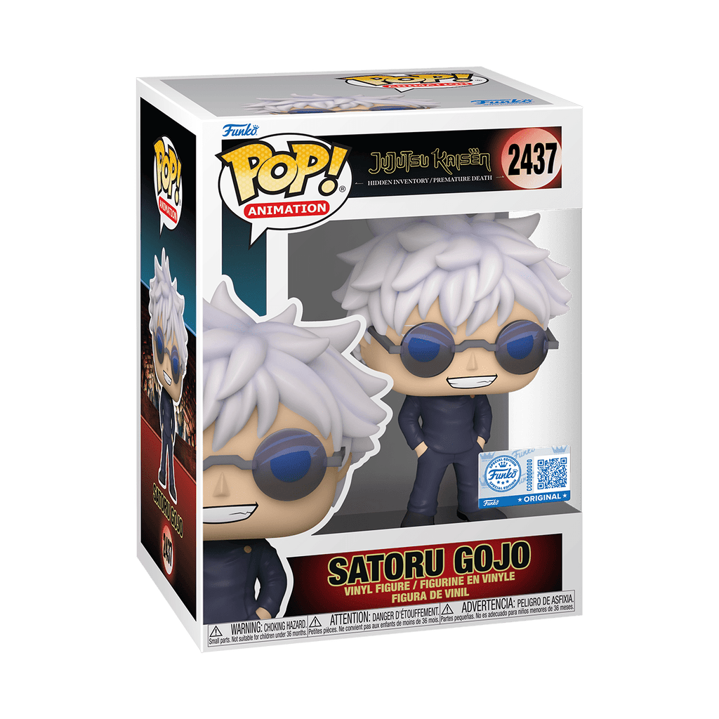 Funko Pop! Animation: Jujutsu Kaisen - Young Satoru Gojo with Glasses 2437 GameStop Exclusive - Fundom