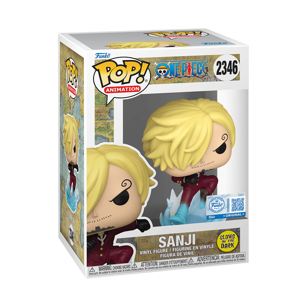 Funko Pop! Animation: One Piece - Sanji in Raid Suit Glow in the Dark 2346 GameStop Exclusive - Fundom