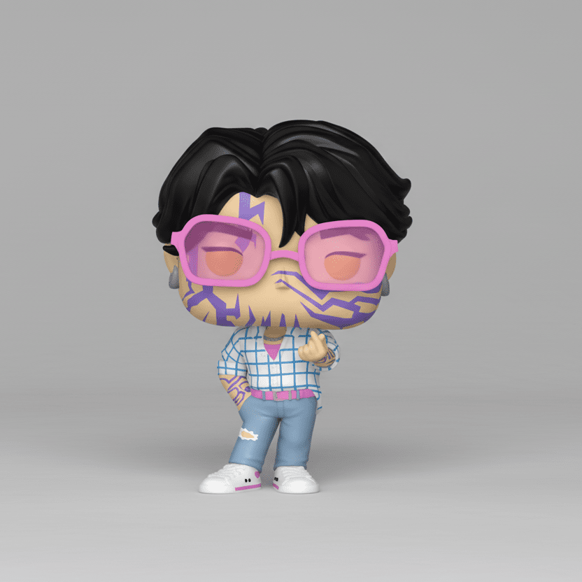 Funko Pop! Animation Netflix: KPop Demon Hunters - Jinu with Demon Patterns 2259 Chase - Fundom