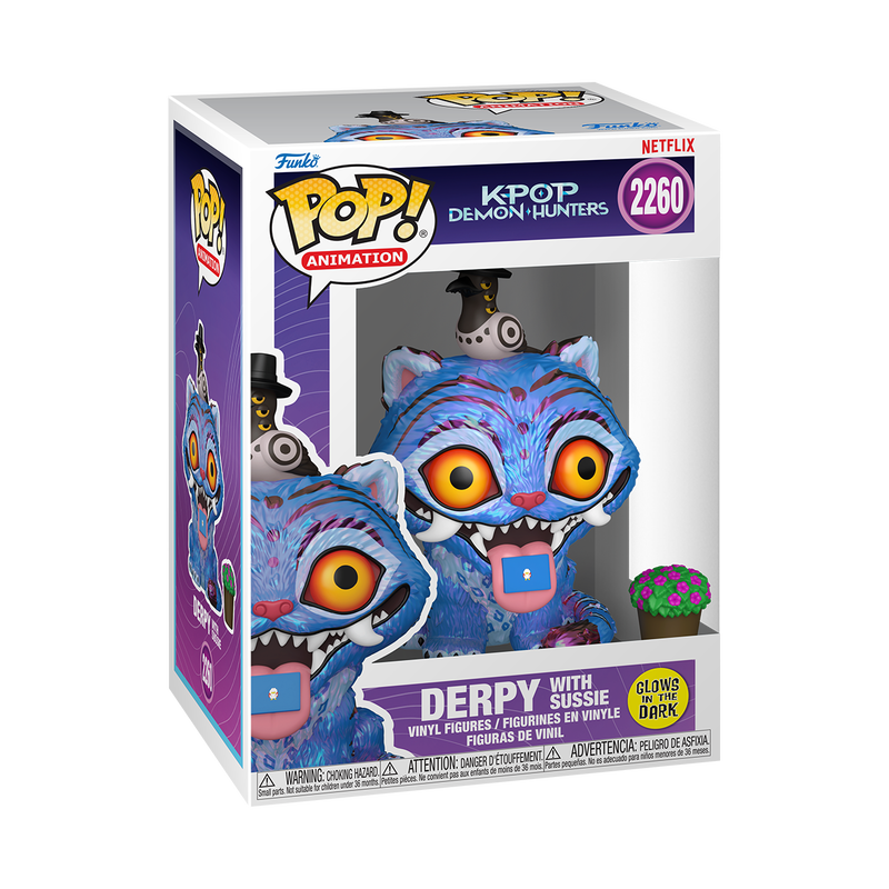 Funko Pop! Animation Netflix: KPop Demon Hunters - Derpy with Sussie 2260 Glow - in - the - dark - Fundom