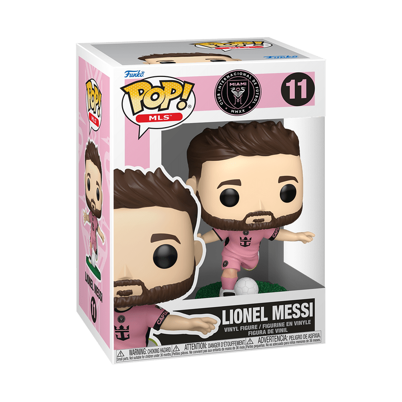Funko Pop! MLS: Inter Miami CF - Lionel Messi Pink Uniform 11 - Fundom