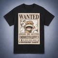 One Piece - Gear 5 Monkey D. Luffy - Wanted Mens T-Shirt - Fundom