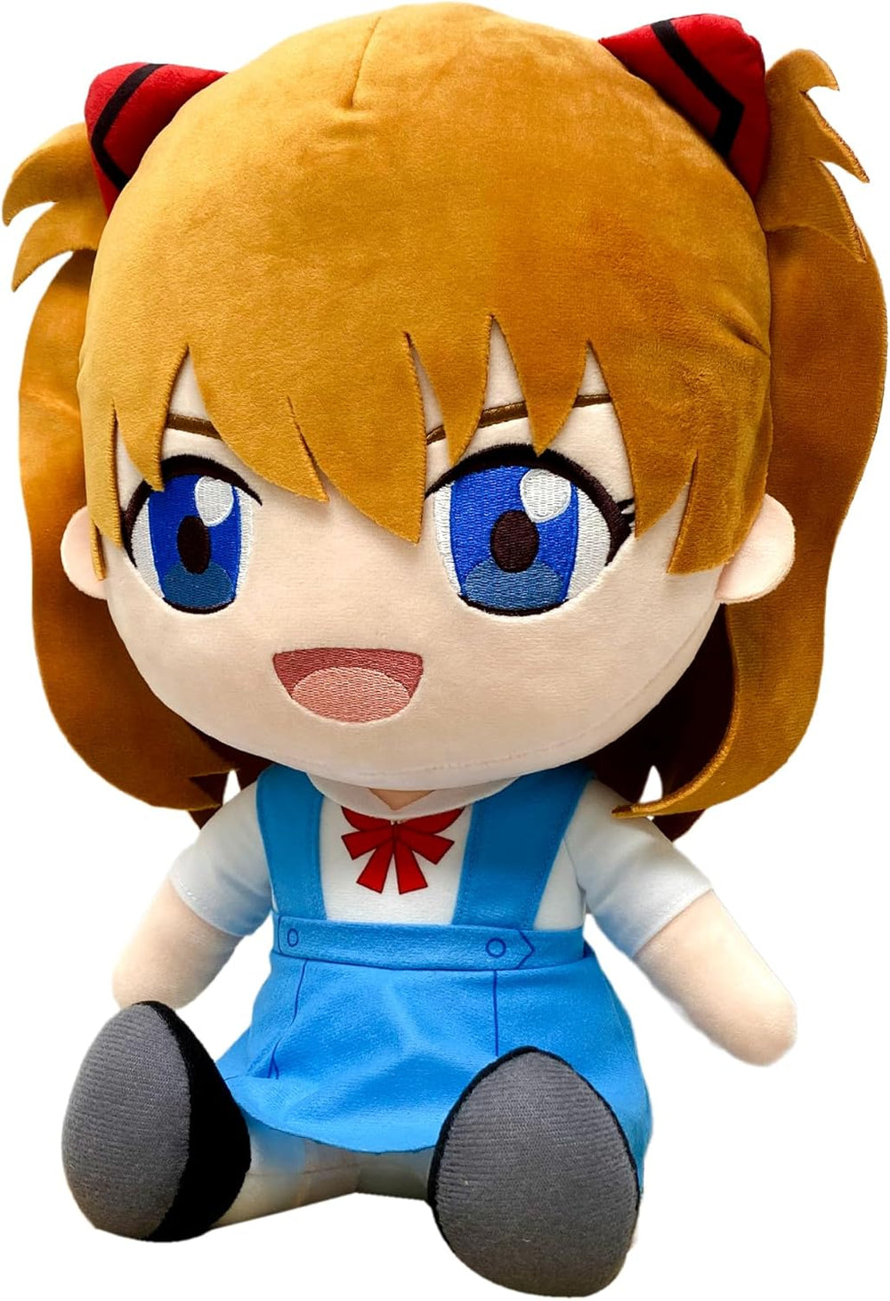 The End of Evangelion - Asuka Langley Soryu Uniform Sitting Plush 12" - Great Eastern Entertainment