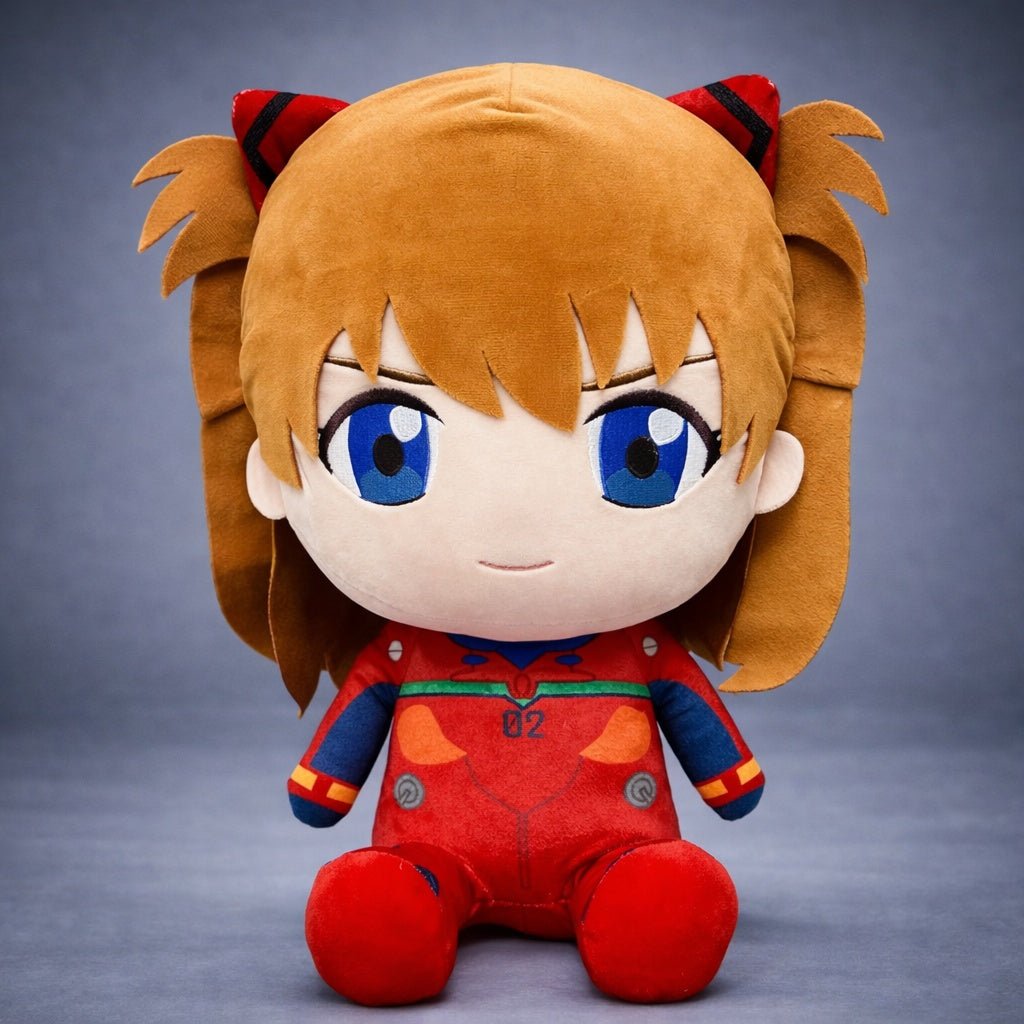 Evangelion New Movie - Asuka Langley Shikinami - Plug Suit Sitting Plush 12" - Fundom