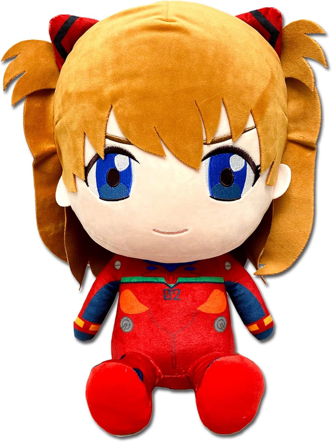 Evangelion New Movie - Asuka Langley Shikinami - Plug Suit Sitting Plush 12" - Fundom