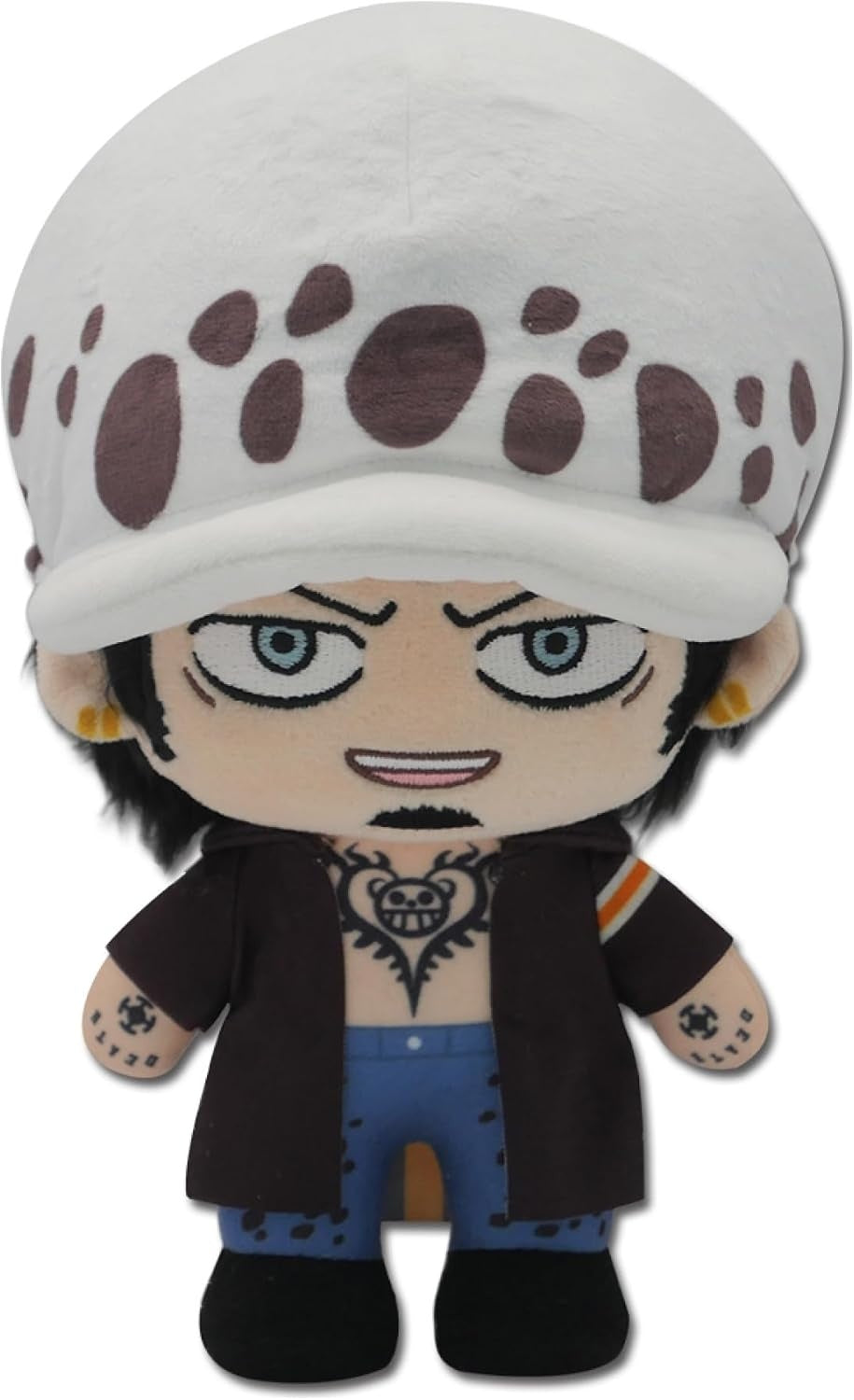 Great Eastern - One Piece - Trafalgar D. Water Law Cotton Doll - Plush 8 Inch - Fundom