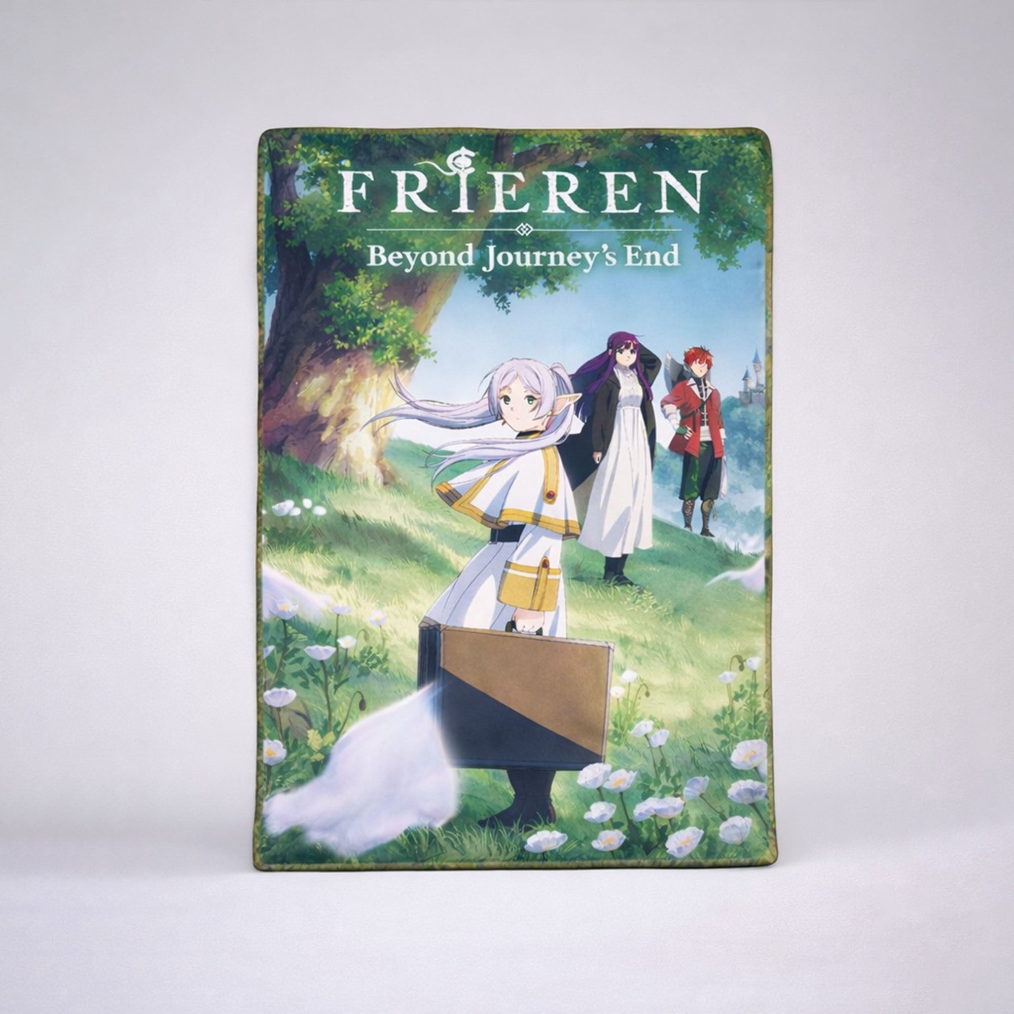 Frieren: Beyond Journey's End - Key Art Sublimation Throw Blanket 60in By 46in - Fundom