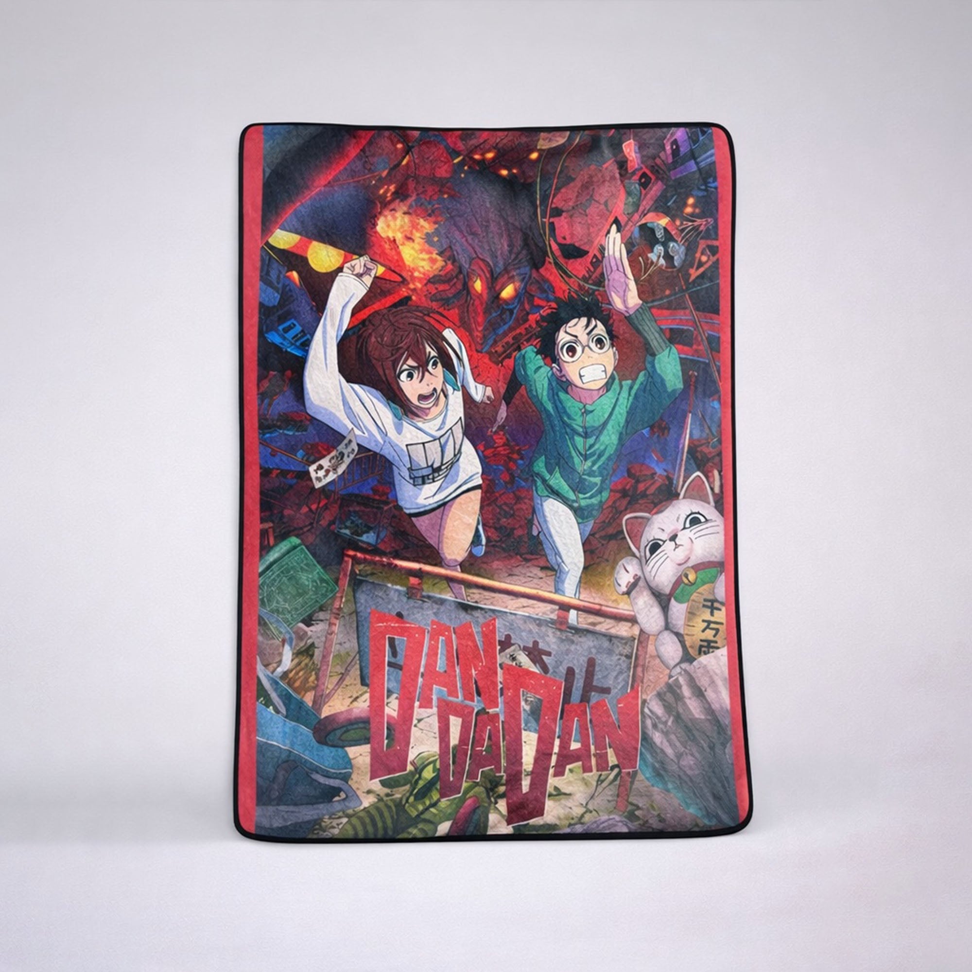 Dan Da Dan - Key Visual 1 Sublimation Throw Blanket 60in By 46in - Fundom
