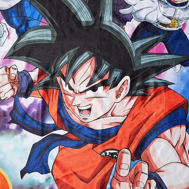 Great Eastern Entertainment - Dragon Ball Z - Group In The Sky Sublimation Throw Blanket
