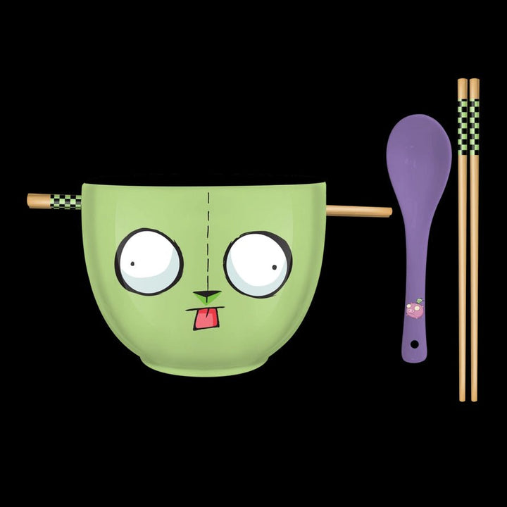 Invader Zim Gir Big Face 20oz Ceramic Ramen Bowl - Fundom
