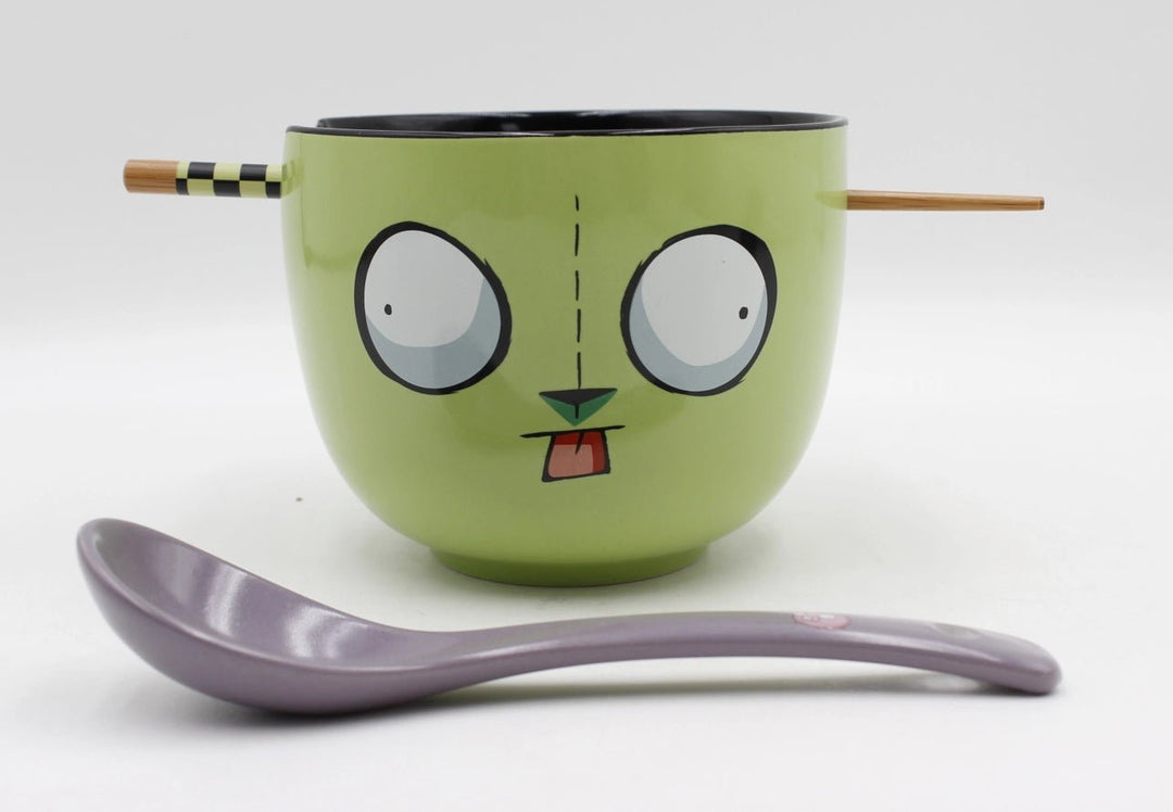 Invader Zim Gir Big Face 20oz Ceramic Ramen Bowl - Fundom