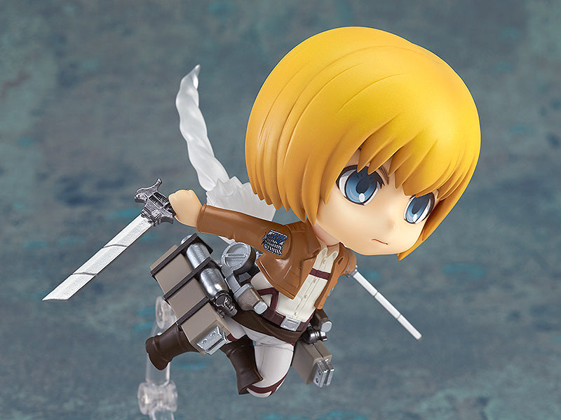 Good Smile Attack On Titan Armin Arlert Survey Corps Version Nendoroid Action Figure