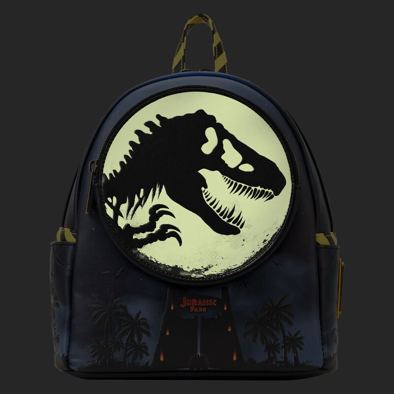 Loungefly Jurassic Park 30th Anniversary Dino Moon Glow Mini Backpack Fundom