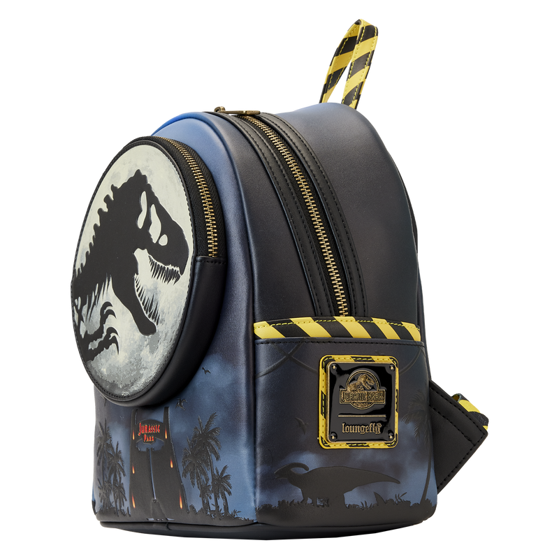 Loungefly Jurassic Park 30th Anniversary Dino Moon Glow Mini Backpack
