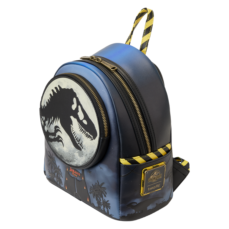Loungefly Jurassic Park 30th Anniversary Dino Moon Glow Mini Backpack