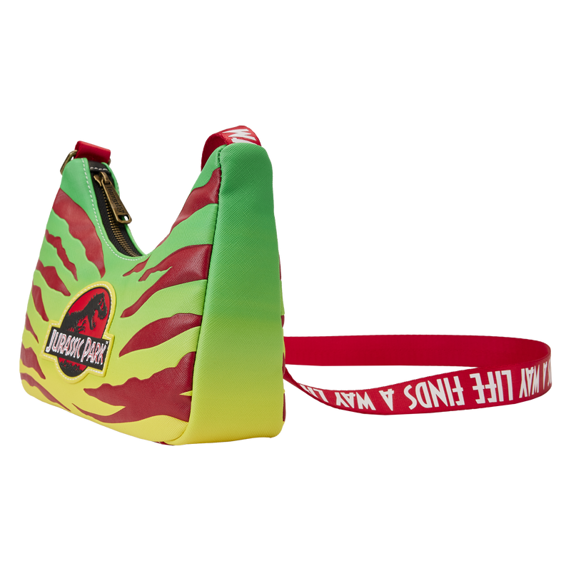 Loungefly Jurassic Park 30th Anniversary Life Finds a Way Crossbody Bag