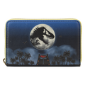 Loungefly Jurassic Park 30th Anniversary Dino Moon Glow Zip Around Wallet