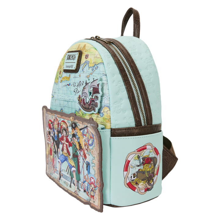 Loungefly One Piece 25th Anniversary Straw Hat Pirates Mini Backpack