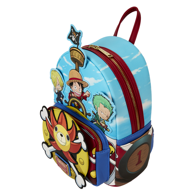 Loungefly One Piece Thousand Sunny Ship Mini Backpack