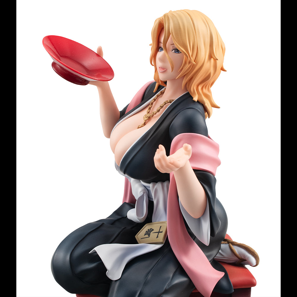 MegaHouse G.E.M.Series Bleach: Thousand-Year Blood War Rangiku Matsumoto Tipsy Ver. Figure