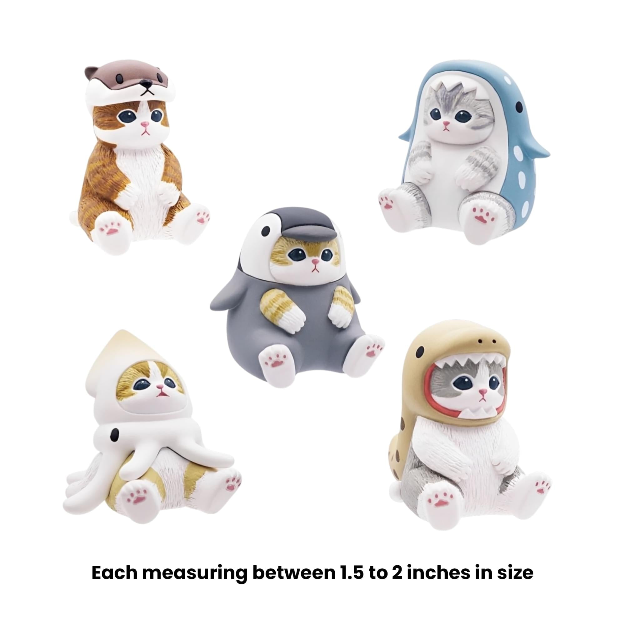 Mofusand - Marine Life Meow Sitting Pose Blind Box - Fundom