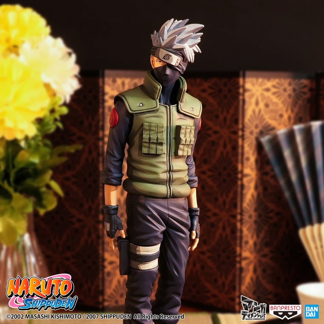 Banpresto Naruto Shippuden Grandista Hatake Kakashi Manga Dimensions