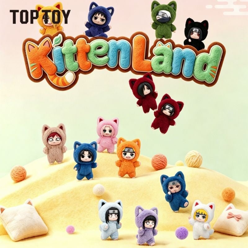 EAKI - Naruto: Shippuden - Kitten Land Series - Blind Box Plush - Fundom