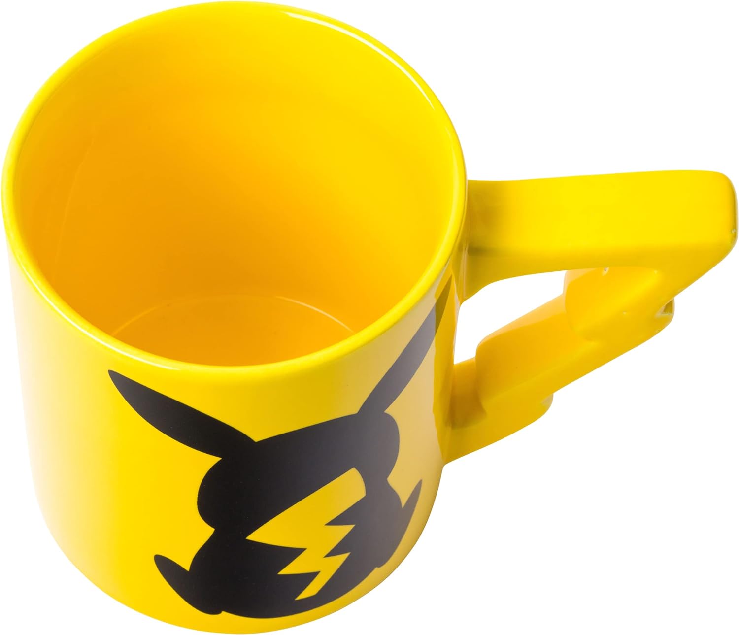 Pokemon Pikachu with Lightning Bolt Sculpted Handle Ceramic Mug Microwave Safe 20-Ounces