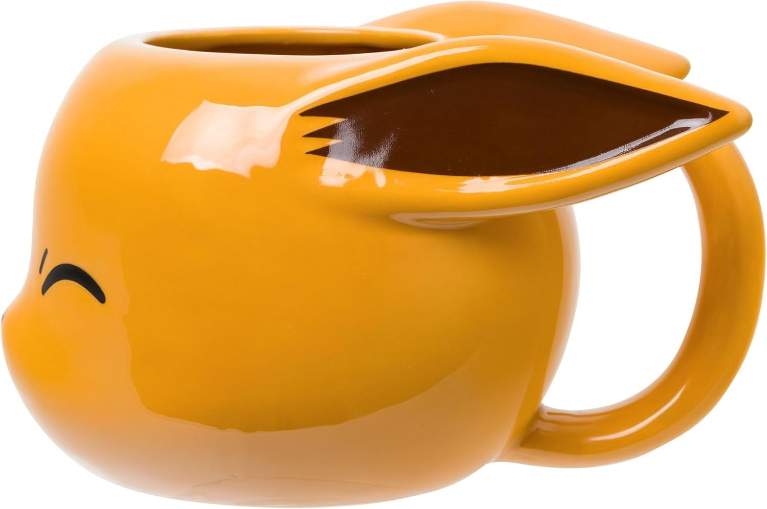 Silver Buffalo - Pokemon - Eevee Head Wink - 20 oz 3D Sculpted Mug - Fundom