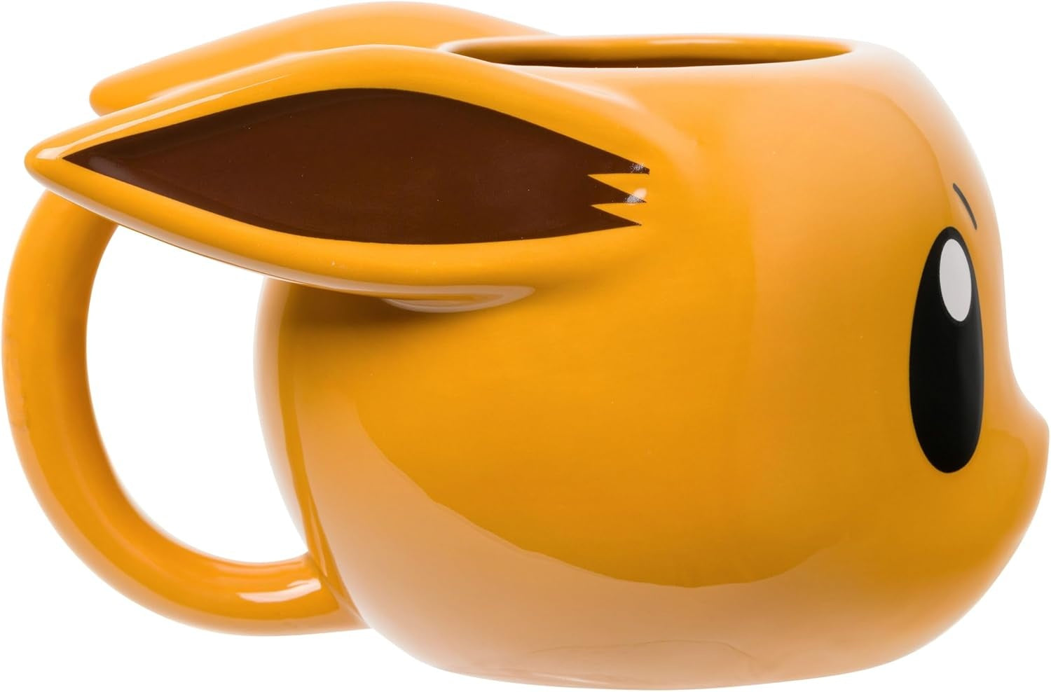 Silver Buffalo - Pokemon - Eevee Head Wink - 20 oz 3D Sculpted Mug - Fundom