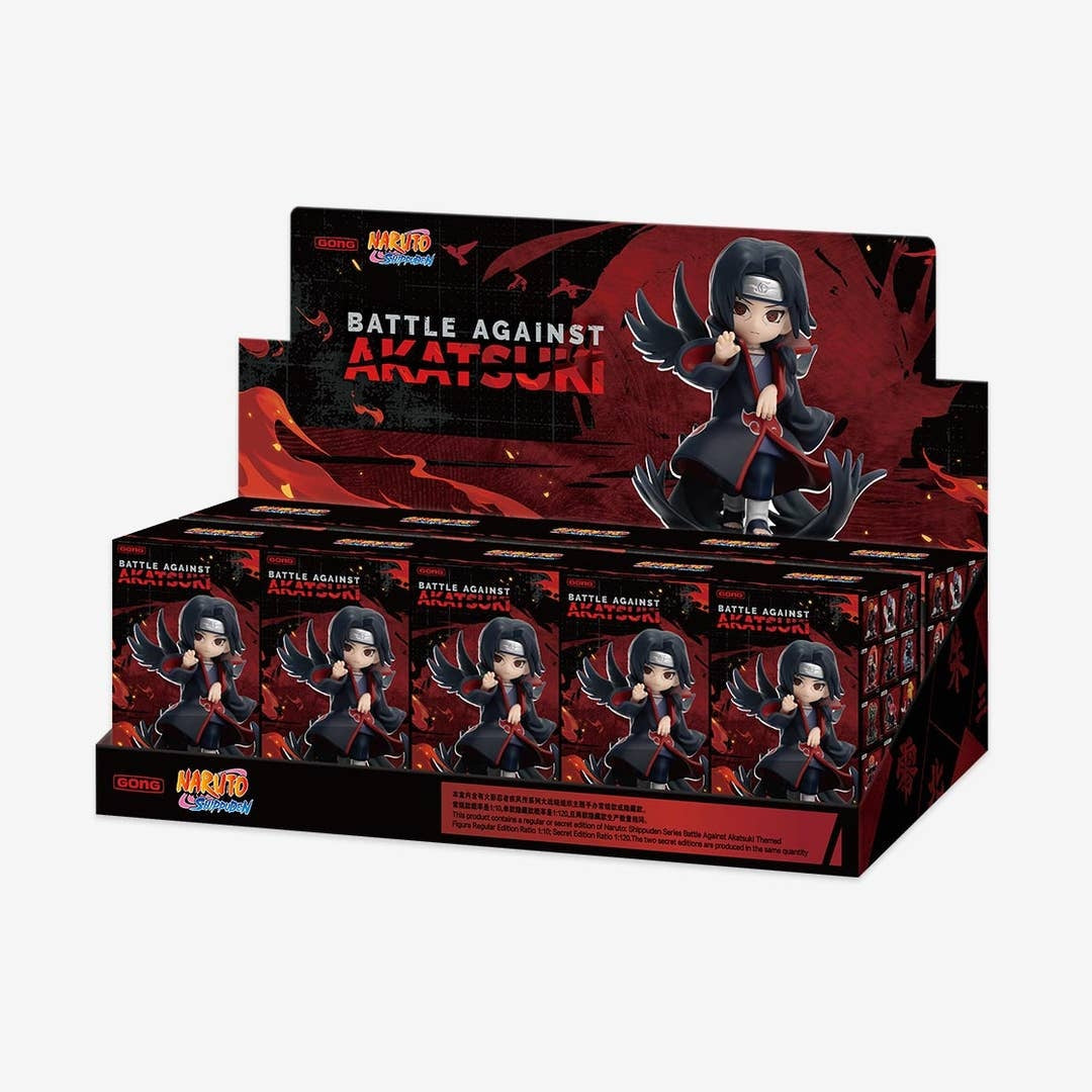 POP MART - Naruto Shippuden - Battle Against Akatsuki - Figure Blind Box