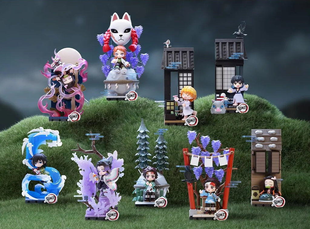 POP MART - Demon Slayer: Kimetsu no Yaiba - Unwavering Resolve Arc Series Block Figure Blind Box - Fundom