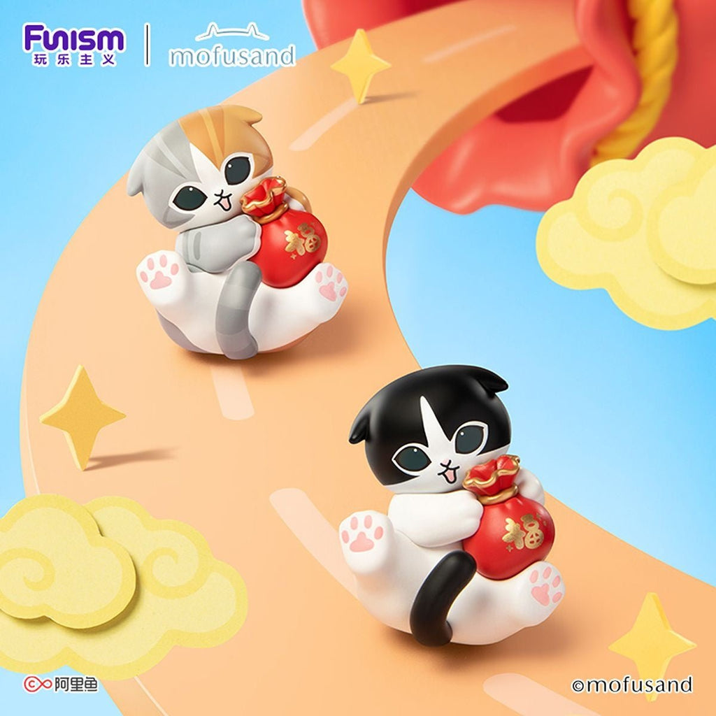 Funism - Mofusand - Fortune Neko Series - Mini Figure Blind Box - Fundom